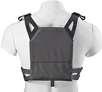 Vista 3 de Lancer Tactical Chaleco ligero para niños con placas de EVA para Airsoft Paintball al aire libre