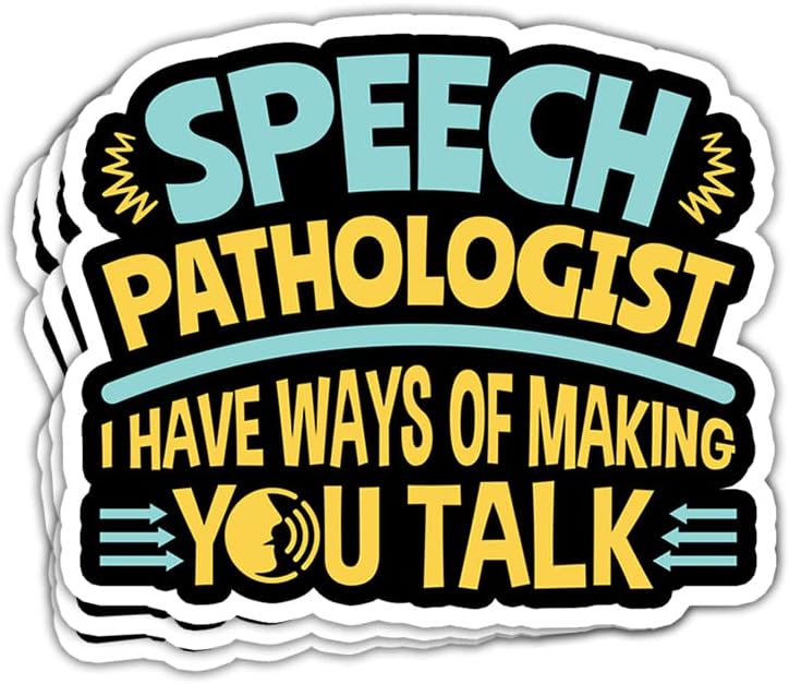 TOPIMOON 3Pcs Speech Pathologist I Have Ways of Making