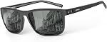 Polarized Sunglasses for Men, Classic Square Fashion Shades, UV400 Protection & Anti-Glare, Lightweight Frame