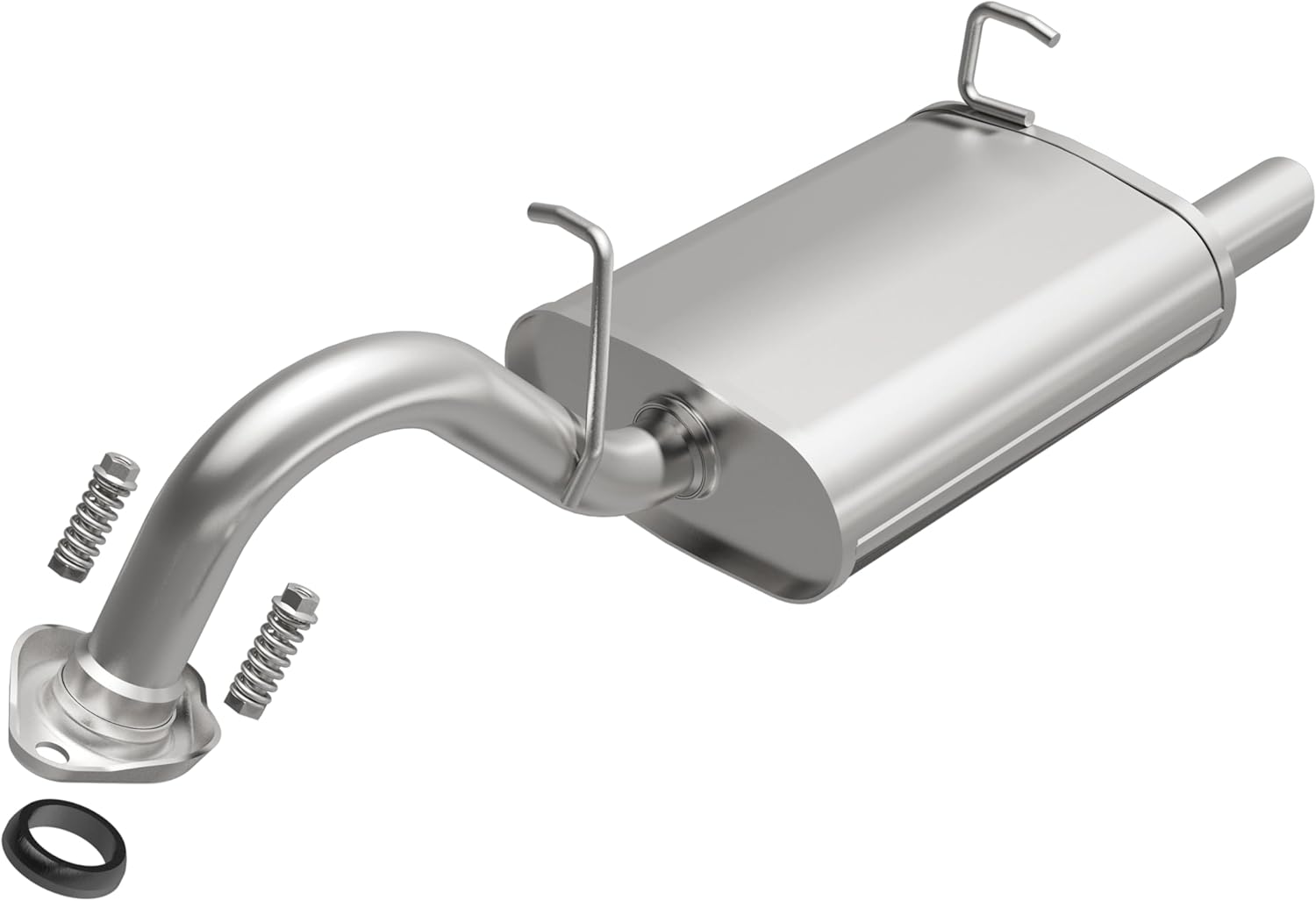 BRExhaust Replacement Exhaust System Kit 106-0190: Compatible with 2006-2015 Toyota Yaris 1.5L