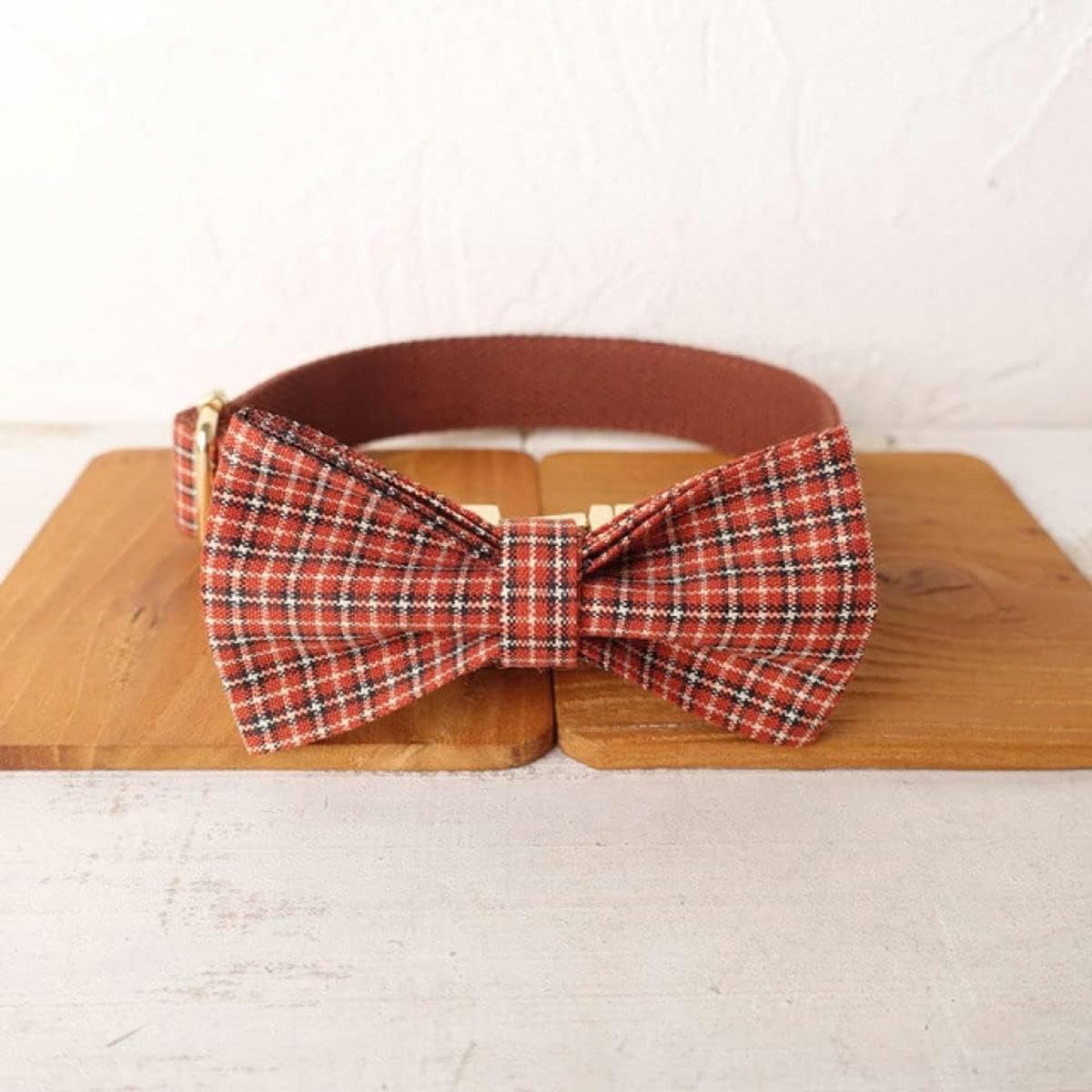 Einzigartiges Hundehalsband, praktisch zum Spazierengehen mit der Hundeleine, Zubehör für kleine, mittelgroße und große Hunde, Größe 5 - Hundehalsband mit Fliege - L