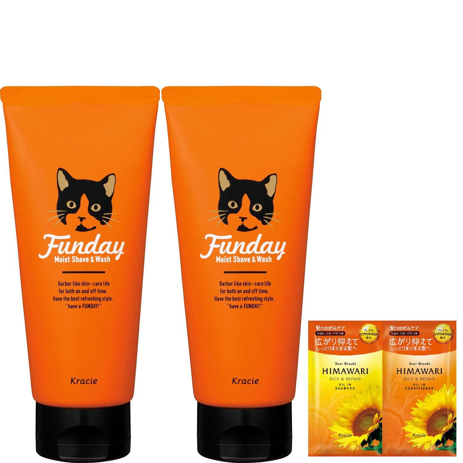 【匿名配送】Funday ファンデイMoist Shave & Wash 6個 Amazon.co.jp: FUNDAY Moist Shave & Wash, Set of 2, 4.6 oz (130 g