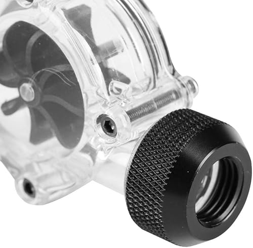 Miniatura 7 de Indicador de medidor de flujo, indicador de medidor de puerto de rosca G14" con 8 impulsores, indicador de flujo para refrigeración por agua de