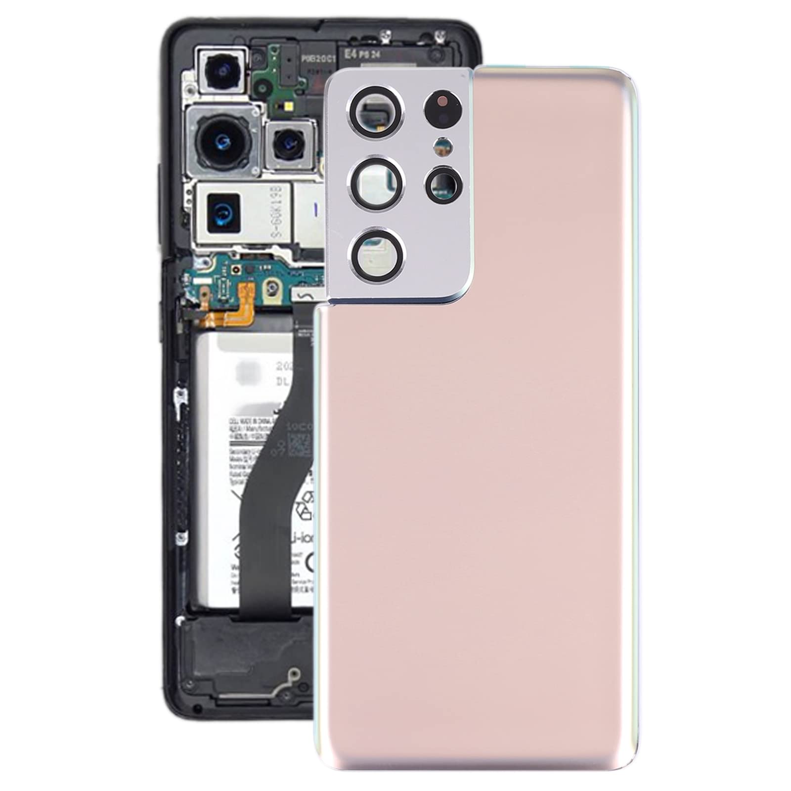 Amazon | for Samsung for Galaxy S21 Ultra5Gバッテリーバックカメラ 