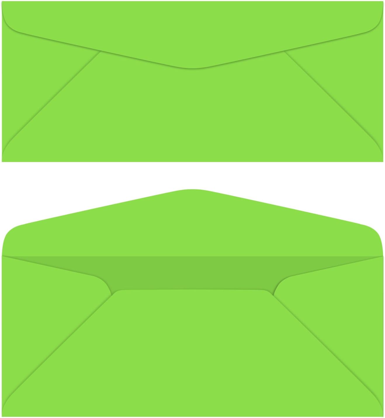 Planetary Purple #10 Business Color Mailing Envelopes | 4 1/8 X 9 ½ inches | 24lb Bond Bright Color Paper (90 GSM) | 50 Envelopes Per Pack