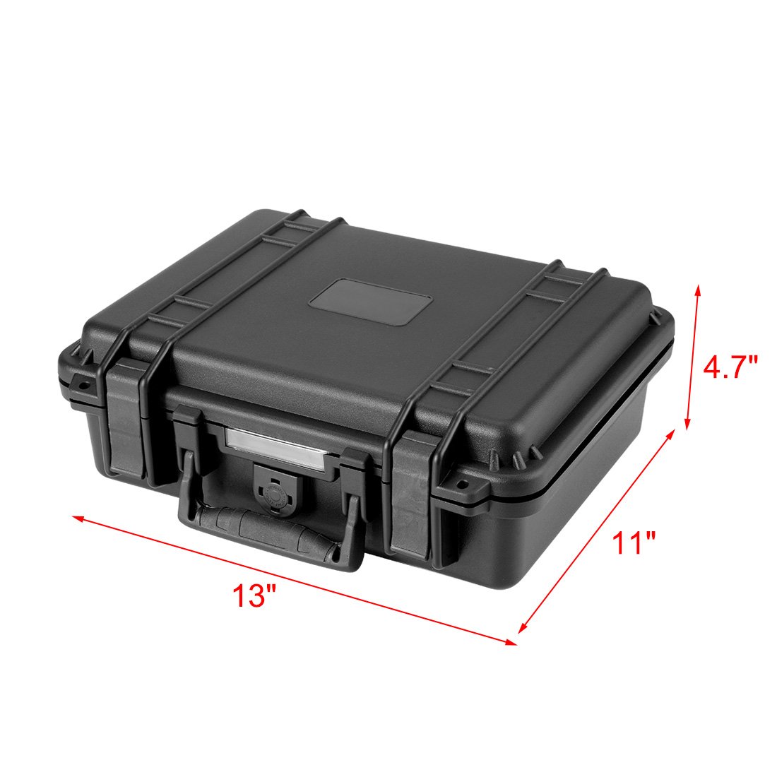Aexit IP67 Wodoszczelny futerał ochronny na twardy sprzęt Pianka Pick N Pluck 11,8 'x 8,66' x 3,9 '(Étui de protection pour équipement dur, IP67, étanche, mousse anti-plis, 11,8' 'x 8,66' 'x 3.9' '