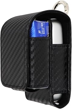 KAIDON PU Leather Case for Ploom X Advanced/X -Style H06-6 (Brown)