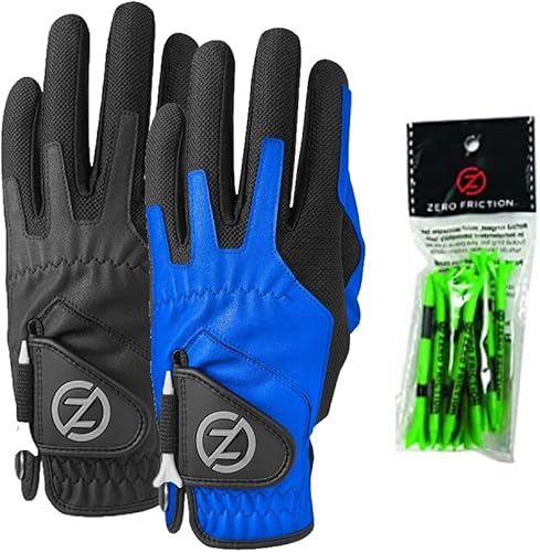 Zero Friction - Guante de golf sintético de compresión para hombre, ajuste universal