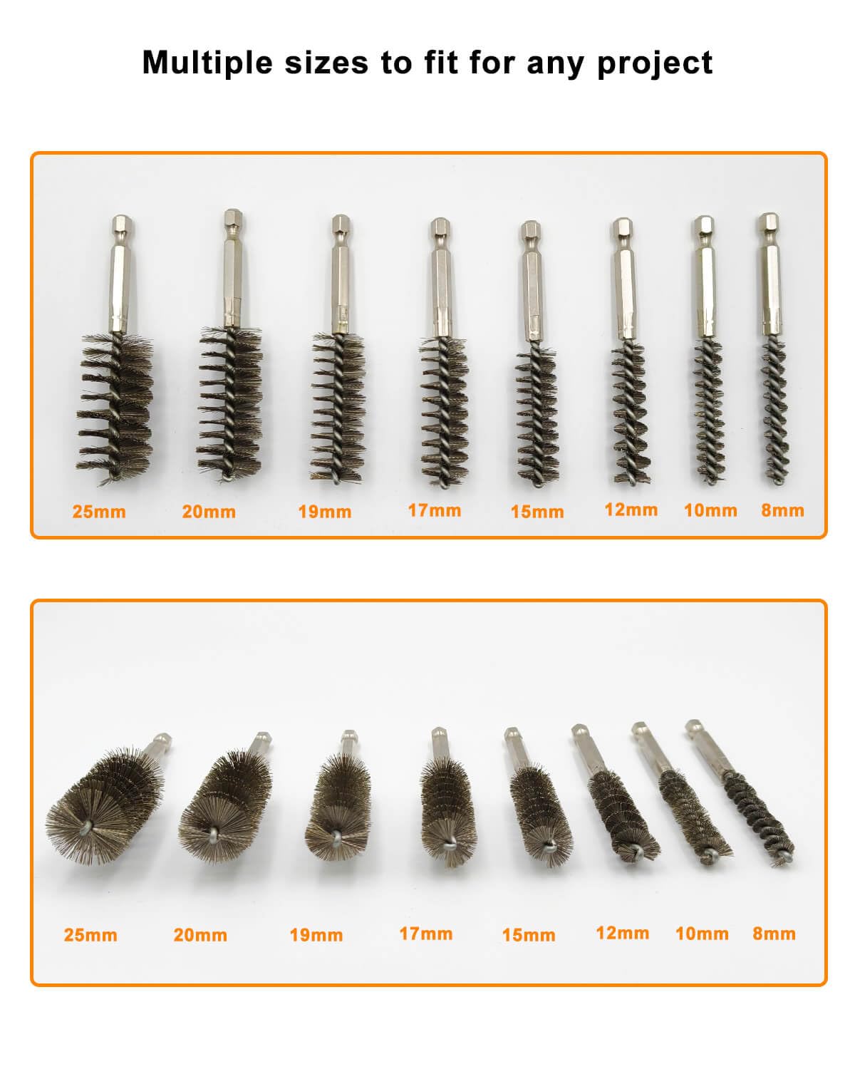 Wire Brush for Drill - Rust Removal -3