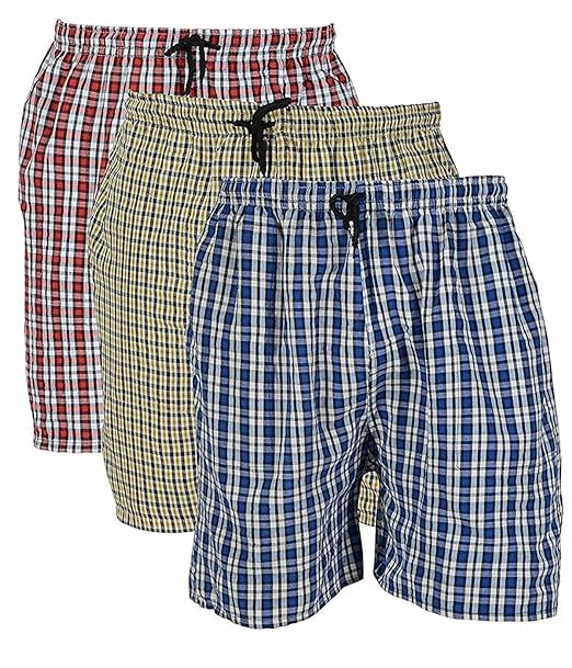 sauran Pack of 3 Unisex Boxer Cotton Type (Medium Quality).-picture-42