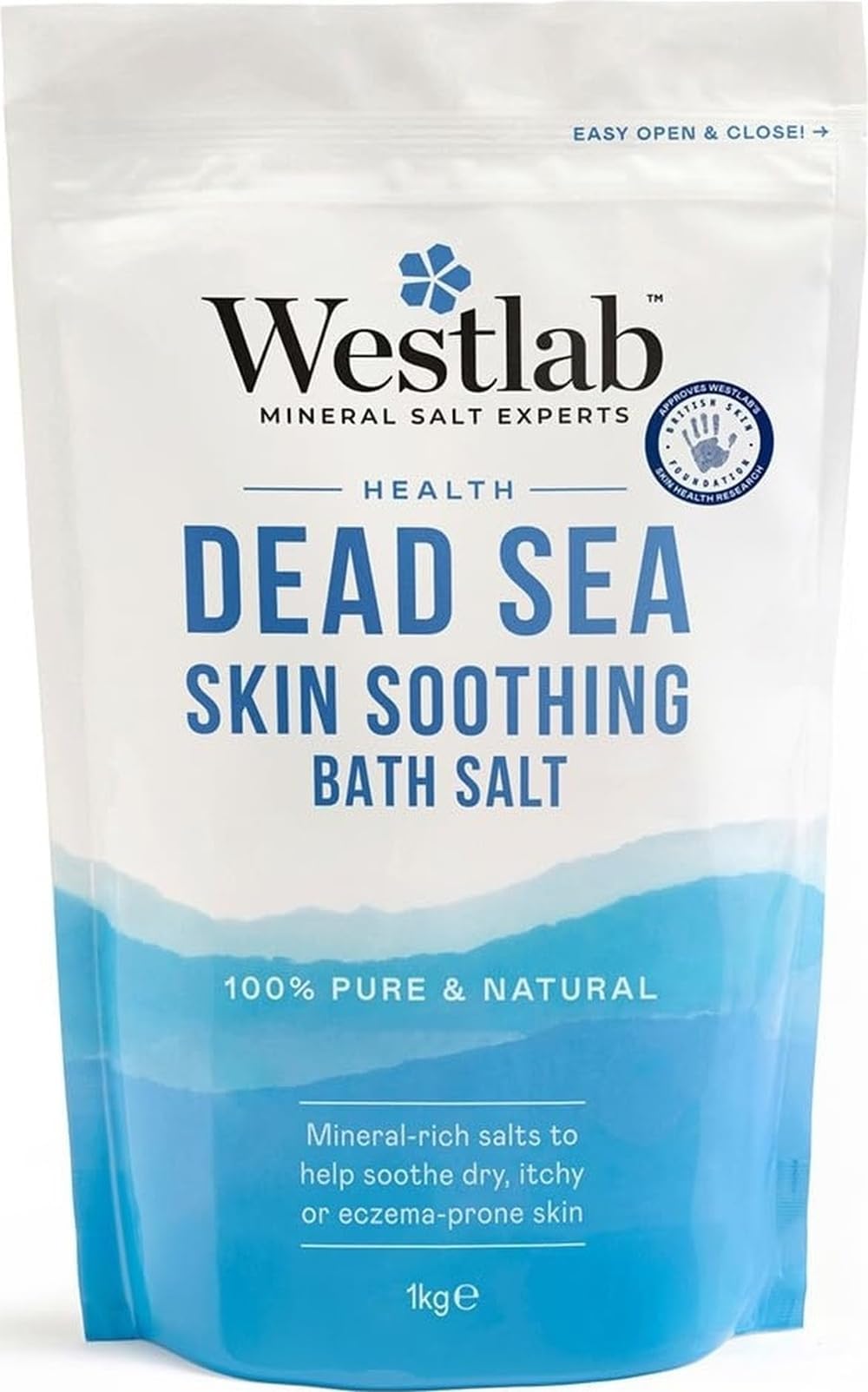 Health Dead Sea Bath Salts 1kg (1 Pack)