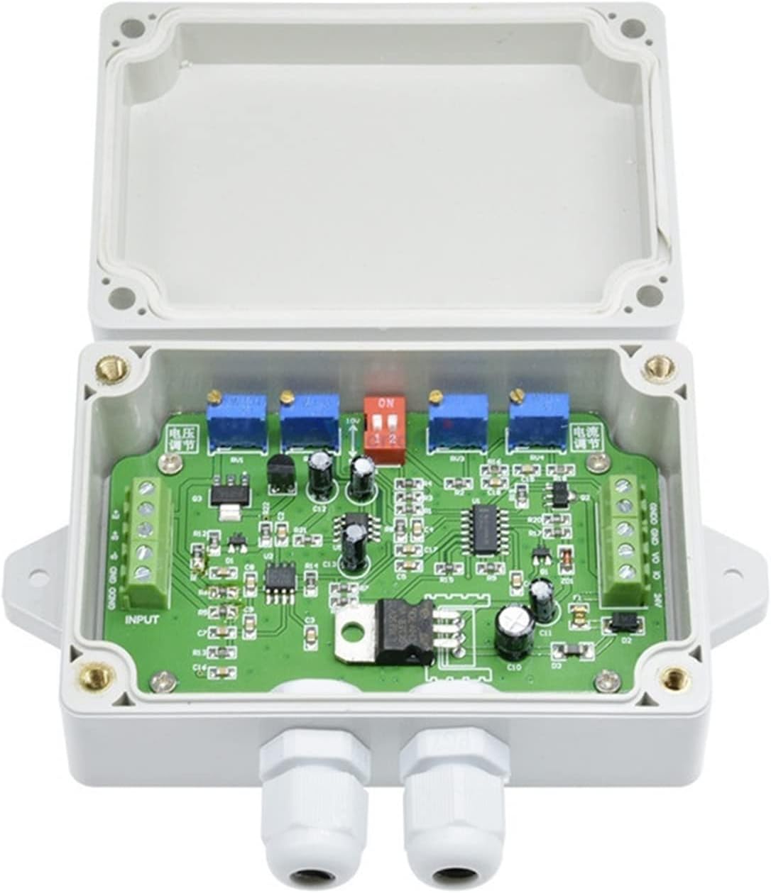 Load Cell, Weighing Transmitter Amplifier Weight Sensor Voltage Current Converter DC 12-24V 4-20MA Load Cell