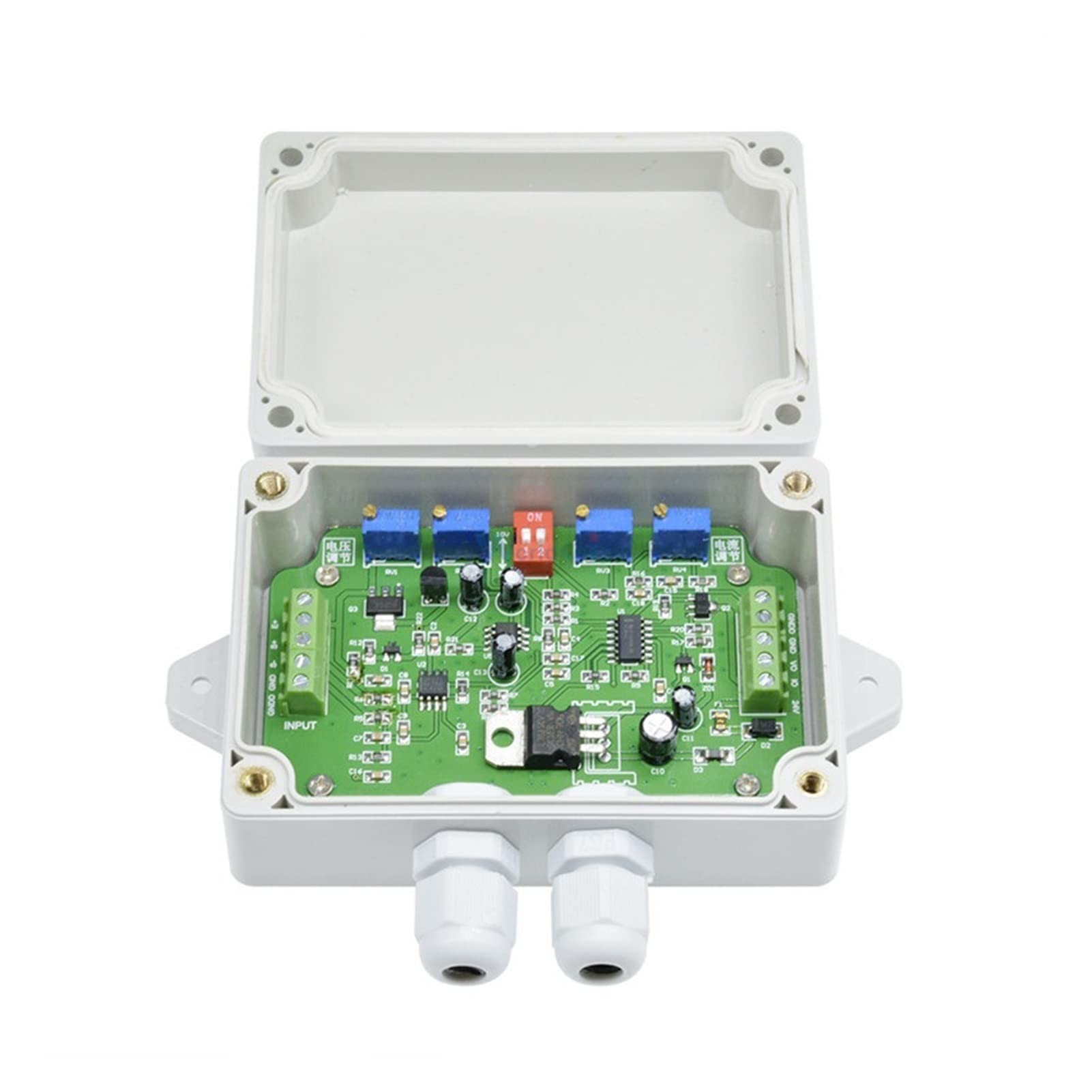Convertitore di corrente del sensore peso pesatore trasmettitore DC 12-24V 4-20MA. Amplificatore cella carico,Alta efficienza