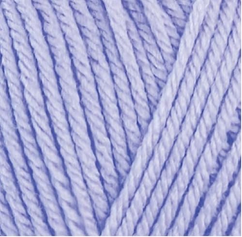 Miniatura 3 de Premier Yarns Everyday DK - Hilo antibolitas, 3.5 onzas, peso ligero #3, paquete de 3 unidades con marcadores de puntada Bella's Crafts (violeta