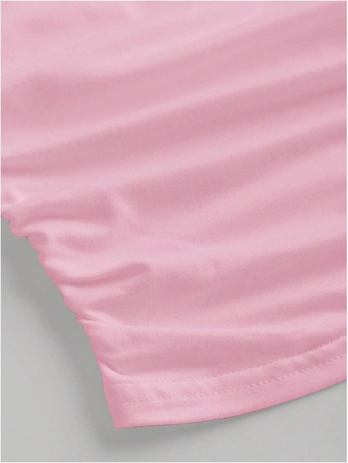 SweatyRocks Girl's Y2K Ruched Off The Shoulder Crop T Shirts Summer Short Sleeve Fitted Tees - Image 4