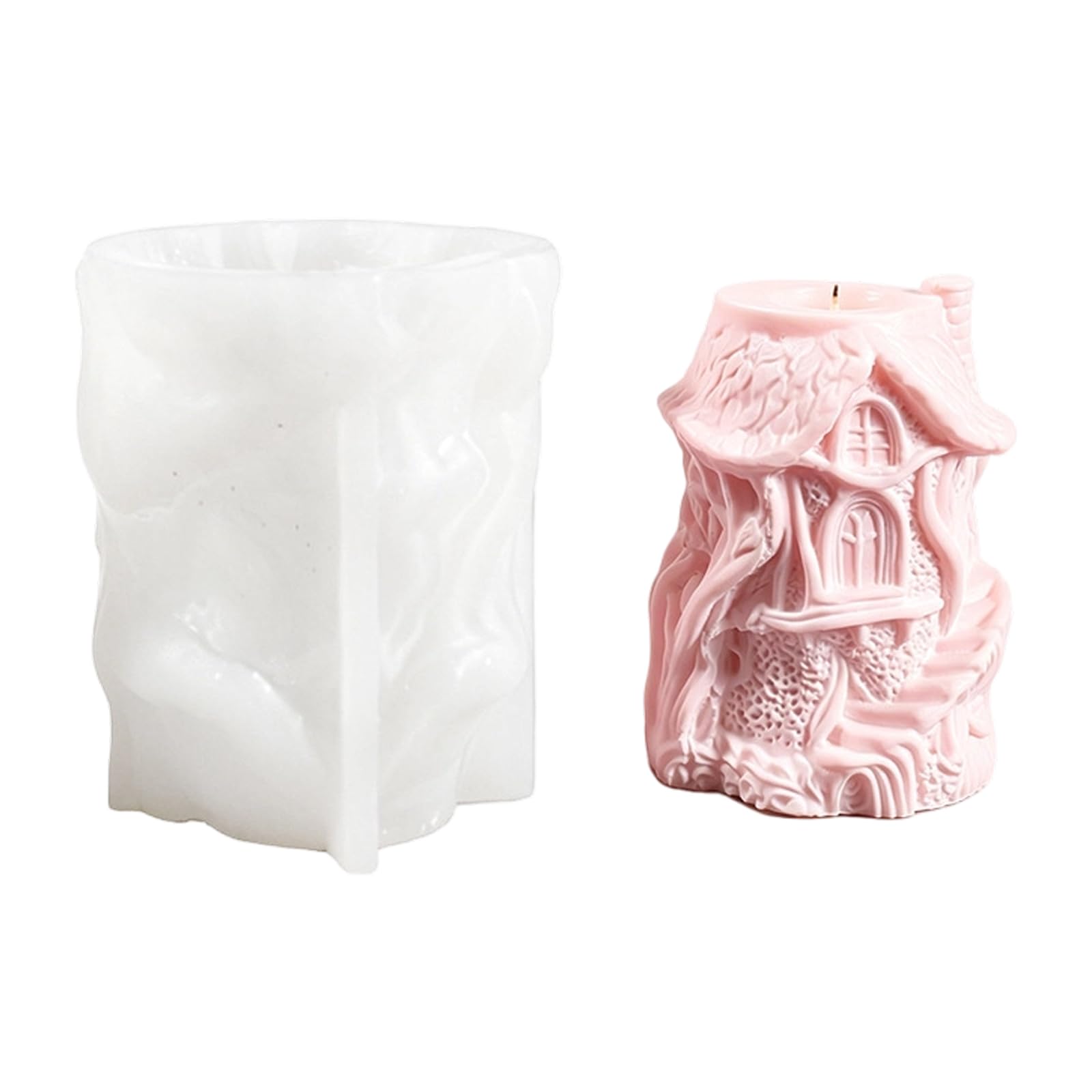 our fave 3D Tree Cabin Silicone Molds for Making Soap Home Decoration Multipurpose Silicone for Epoxy Resin Elastomer Making Molds
