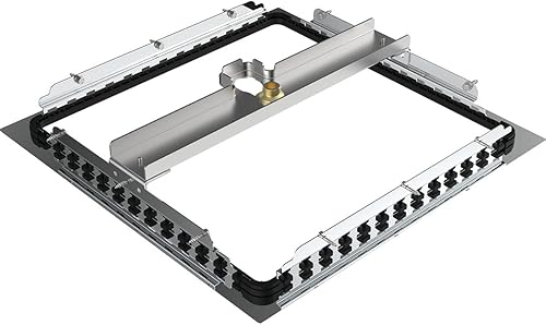 Speakman Brida de montaje en techo de bronce cepillado VS-127-BBZ para ducha de 