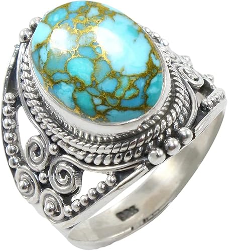 Miniatura 52 de Anillo de plata esterlina 925 para mujer y piedras preciosas naturales, anillo de compromiso de plata de ley, juego de bisel de piedra natal