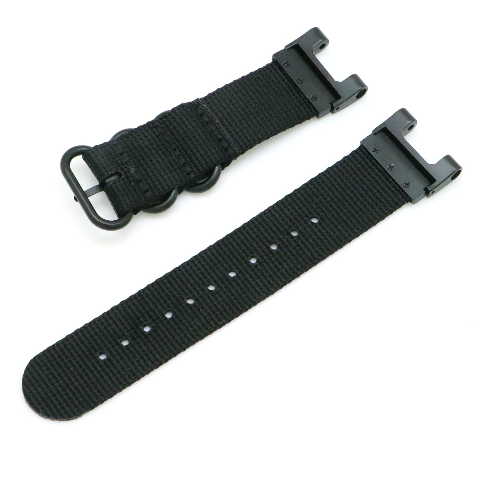 Demupai Replacement Wrist Band Compatible with Amazfit T-Rex,22mm Nylon Strap for T-Rex A1918 Smartwatch (Black)