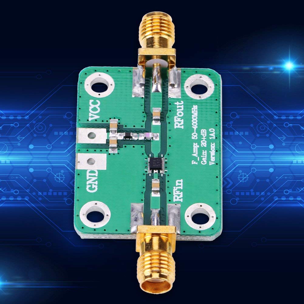 433 MHz wzmacniacz szerokopasmowy RF szynka moduł radiowy 22 dB wysoki zysk niski poziom hałasu płyta modułu wzmacniacza LNA