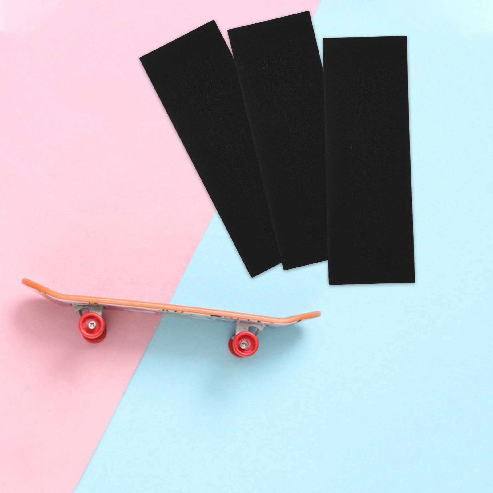 Toyvian 5sets Schaum Grip Tape Skateboard Zubehör rutschfeste Grip Tape Für Spielzeug Skateboard 10 Stücke * 5