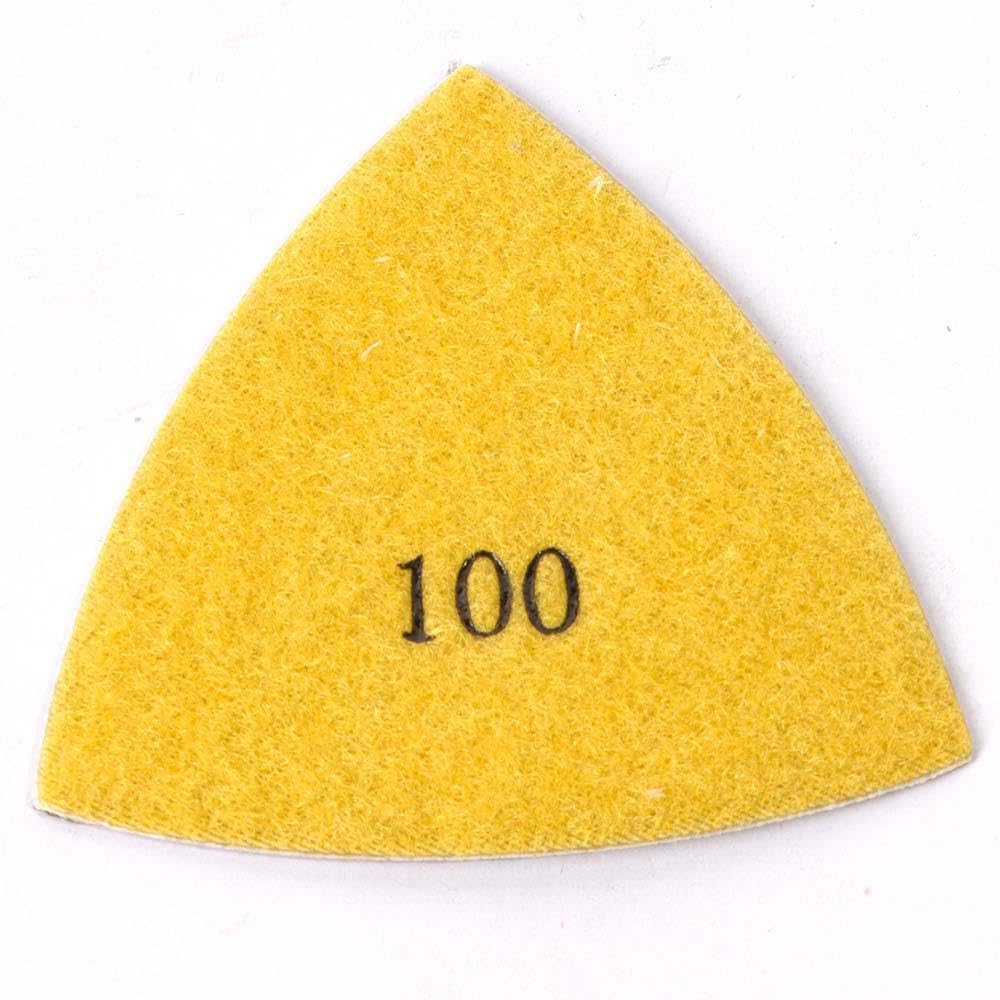 Replacement 100 Grit Electroplated Triangular Polishing Diamond Oscillating Pad for Specialty Diamond MB1S