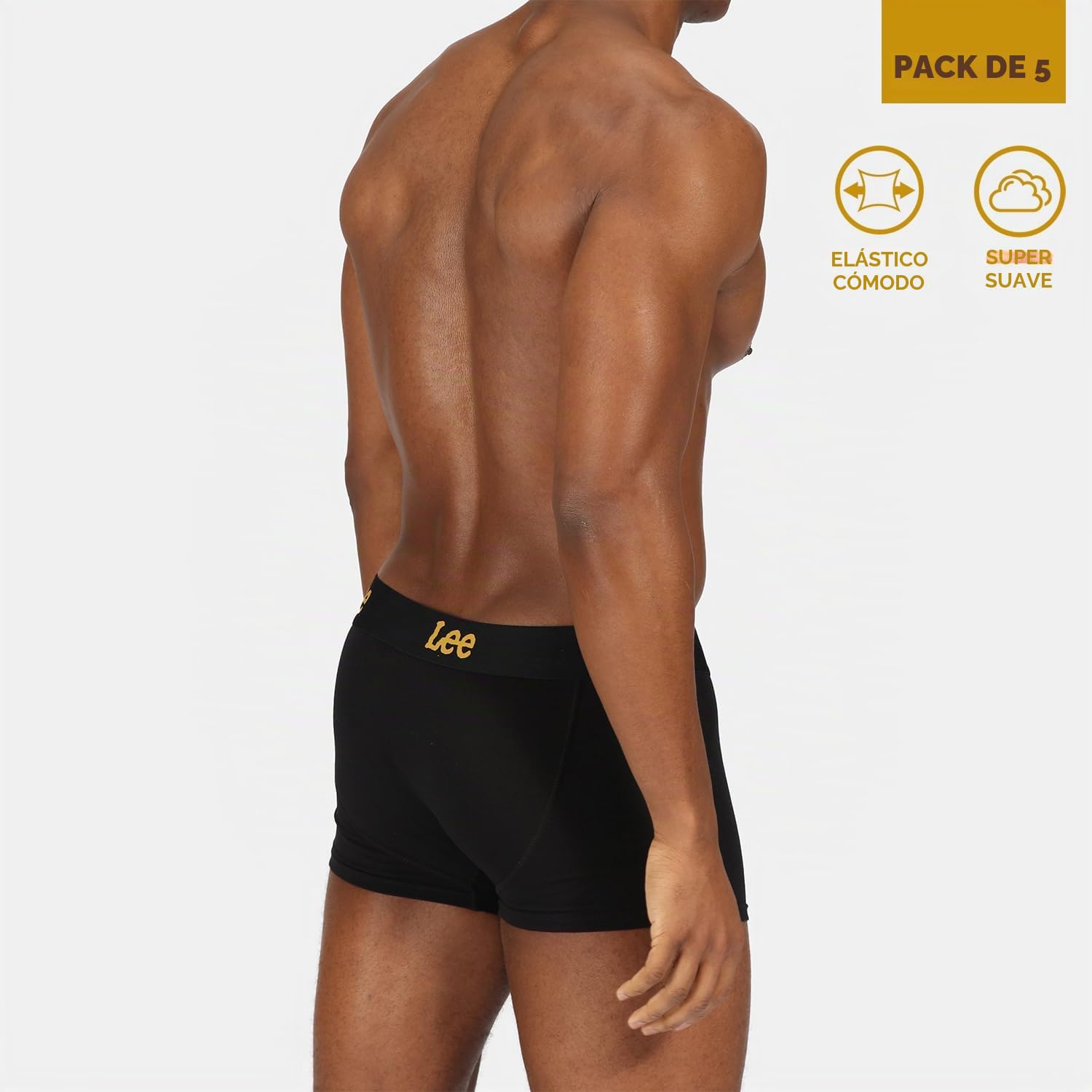 Lee Innes Bóxer Hombre (Pack de 5)