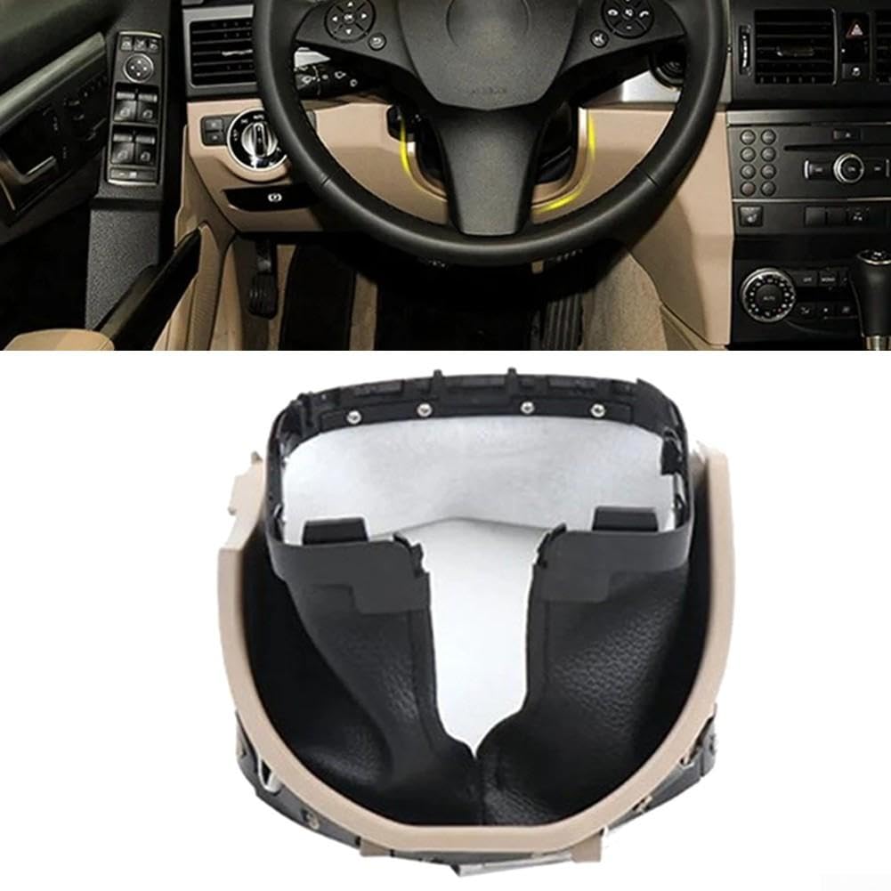 Rivestimento per manubrio per Mercedes GLK300 X204 08-15 nero per beige