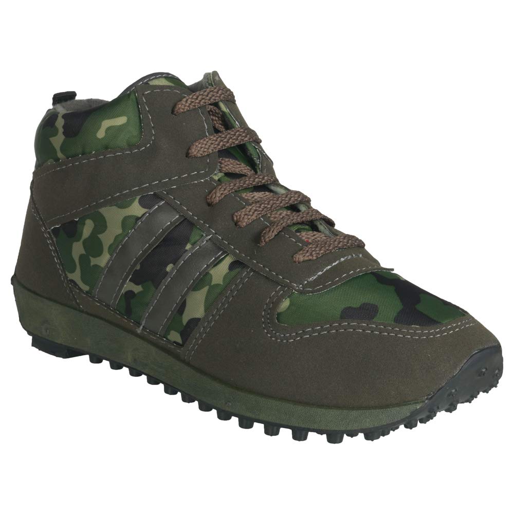 Unistar Mens Original Combat Army Boot Oil Stain Water Resistant Extra Cushion Inner Sole Trekking Riding Shoes (Camogreen- Size 08) (B09RQR5Y6R) Amazon Price History, Amazon Price Tracker
