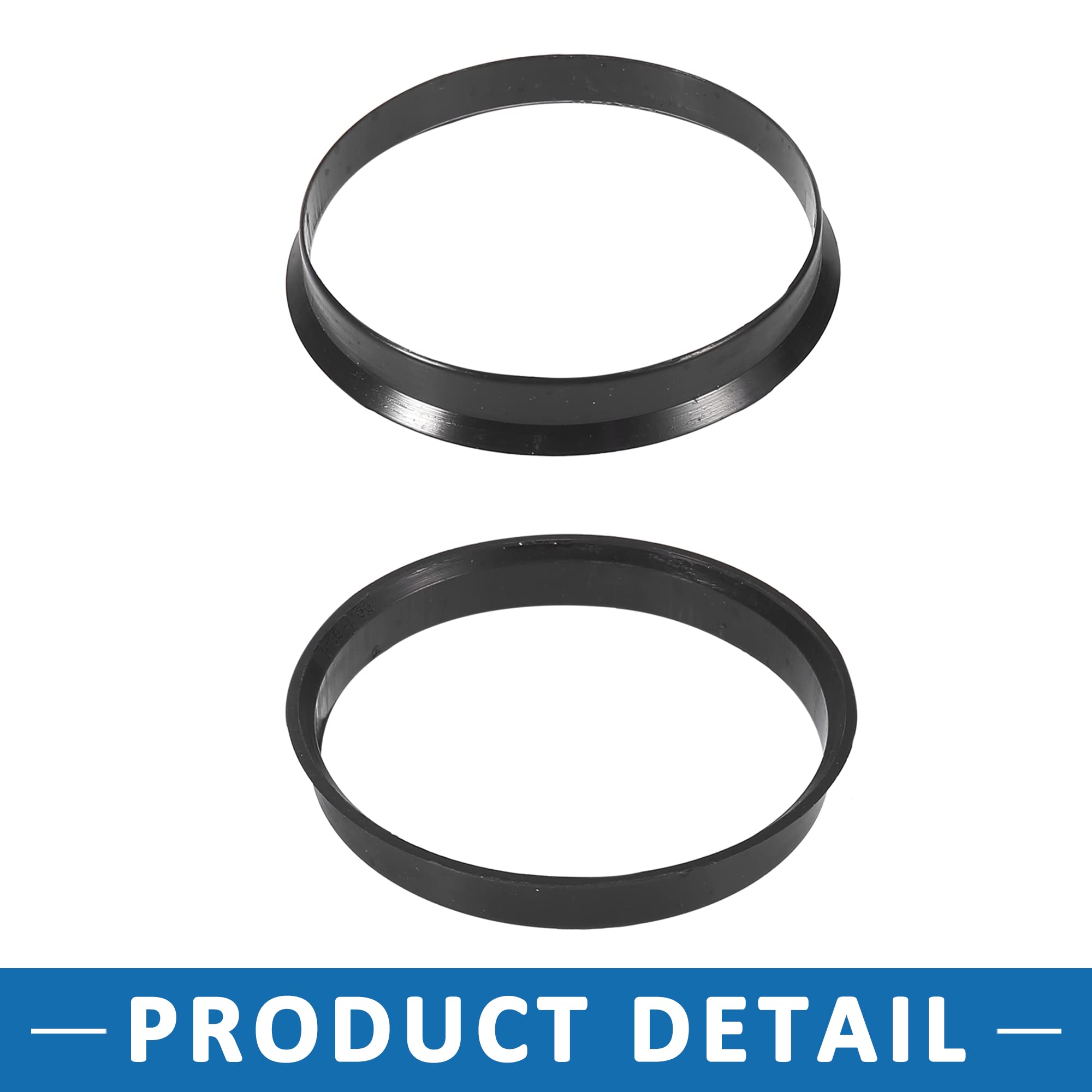 Mozzo Centrico Anellos 73,1 A 63,4mm - Set Da 4 Per Ruote Auto, Nero E Anti-Vibrazione - Foto 11