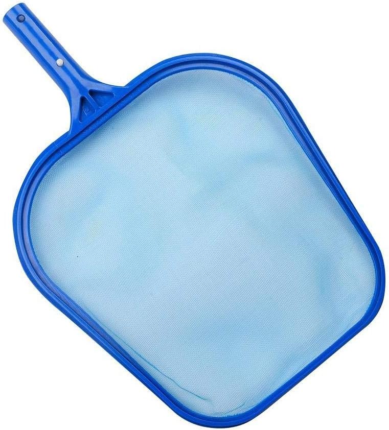 Swimming Pool Blue Plastic Leaf Rake Mesh Net Skimmer Clean Swimming Pool Tool Leaf Skimmer Net