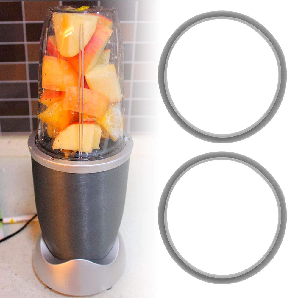 2PCS New Replacement Gaskets Rubber Sealing Rings For 900W Juicer