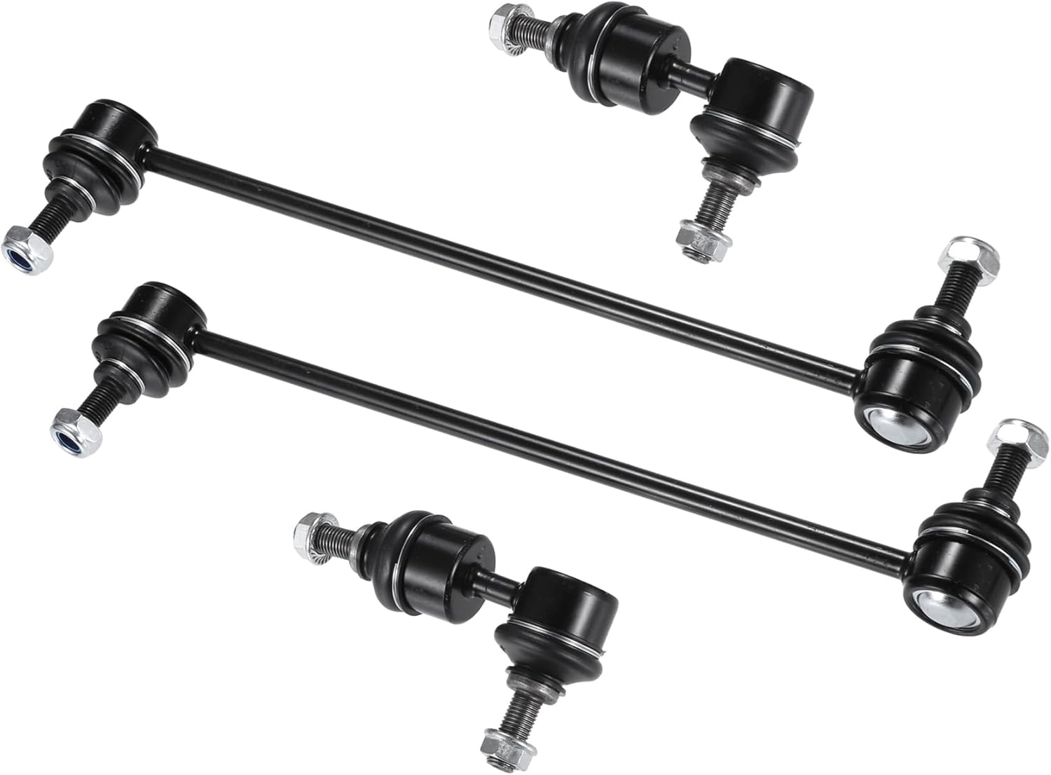 4pcs Front Rear Sway Bar Links Stabilizer End Link Suspension Kit for Mazda 3 2004-2009 for Mazda 5 2006-2015 No.K80235/K80867 Replace Parts