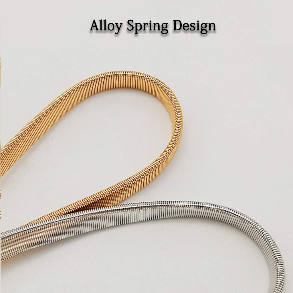 Fermatenda A Testa Di Alce 2 Pezzi | Ferma Tende A Molla In Argento | Cinghia Elastica 36 Cm | Per Casa, Ufficio, Camino | Decorazione Rustica