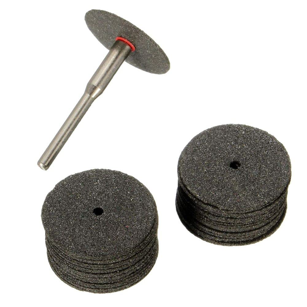 DIY Crafts CT-DIY-HI-43282 Universal 24mm Mini Diamond Cutting Discs Wheel Drill Bit for Rotary Jewellery Tool Kit Cut Off 3