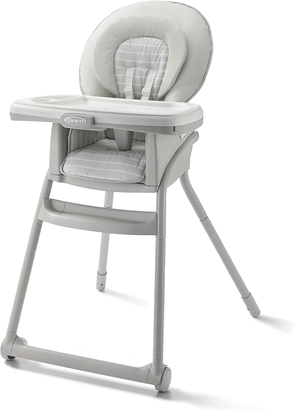 Graco Table2Table LX 6-in-1 Highchair, Willow with Infant Head Support & One-Hand Removable Tray