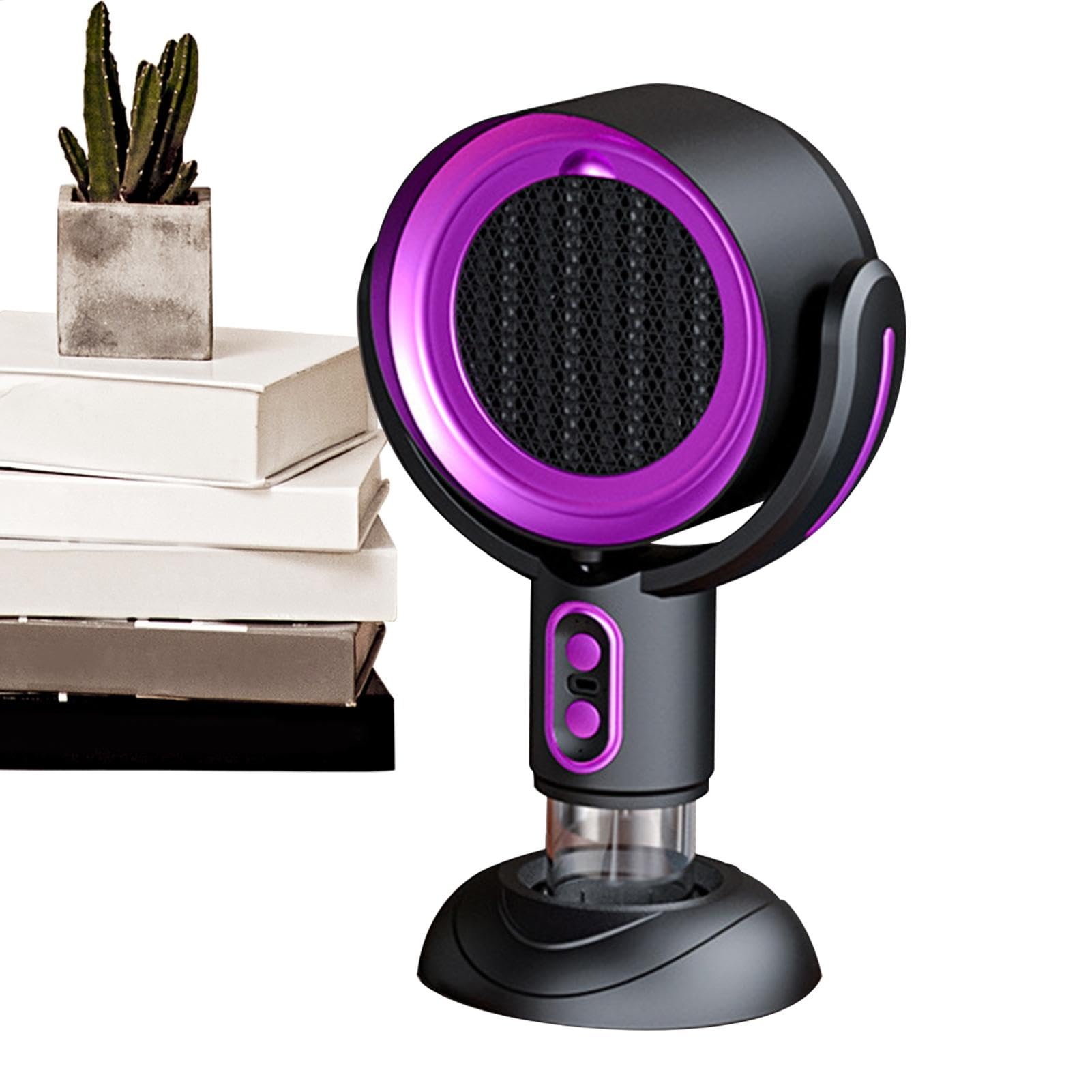 Campana Extractora Portátil para Cocina - Ventilación Recargable 3000 mAh, Campanas de Cocina con Rotación de 360 Grados, Extractor de Aire Portátil para Cocinar y Uso en Escritorio