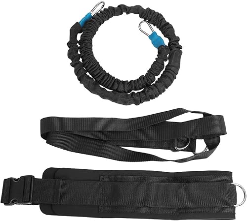 Cinturón de entrenamiento dinámico multifuncional, bandas de ejercicio para correr, velocidad de aceleración, cuerda elástica para correr de fuerza