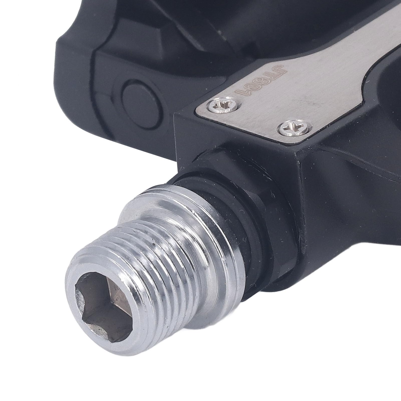 Pedali di bloccaggio con tacchette Set Tacchette con cuscinetti aerodinamici Pedale autobloccante compatibile con il Pedali in nylon leggeri ad alta resistenza per