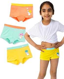 superbottoms Girl Boyshorts | Supersoft Underwear for Girls | 3X Softer Underwear for Kids | Premium Panties for Girls | S... Price In India