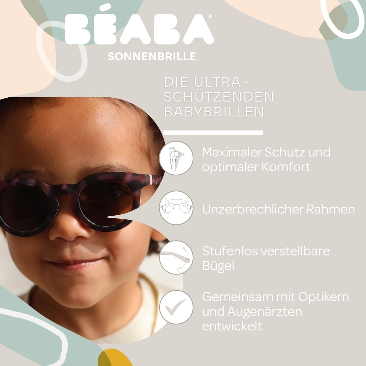 BÉABA Kinder-Sonnenbrille 2-4 Jahre