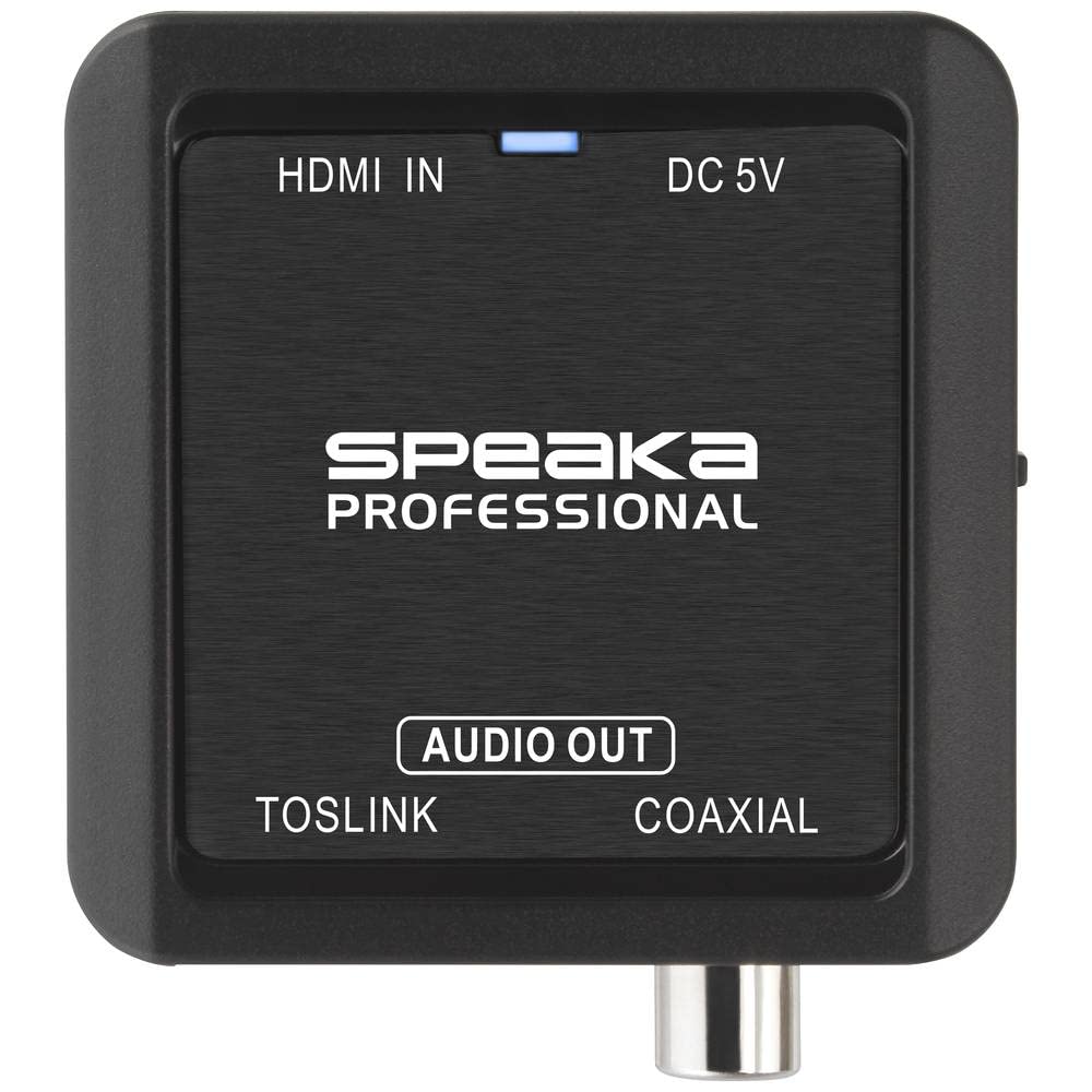 SpeaKa Professional Audio Konverter [HDMI - Koaxial, Toslink]