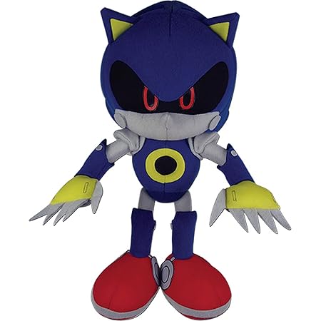 Great Eastern GE-52523 Sonic The Hedgehog 11" Metal Sonic Stuffed Plush