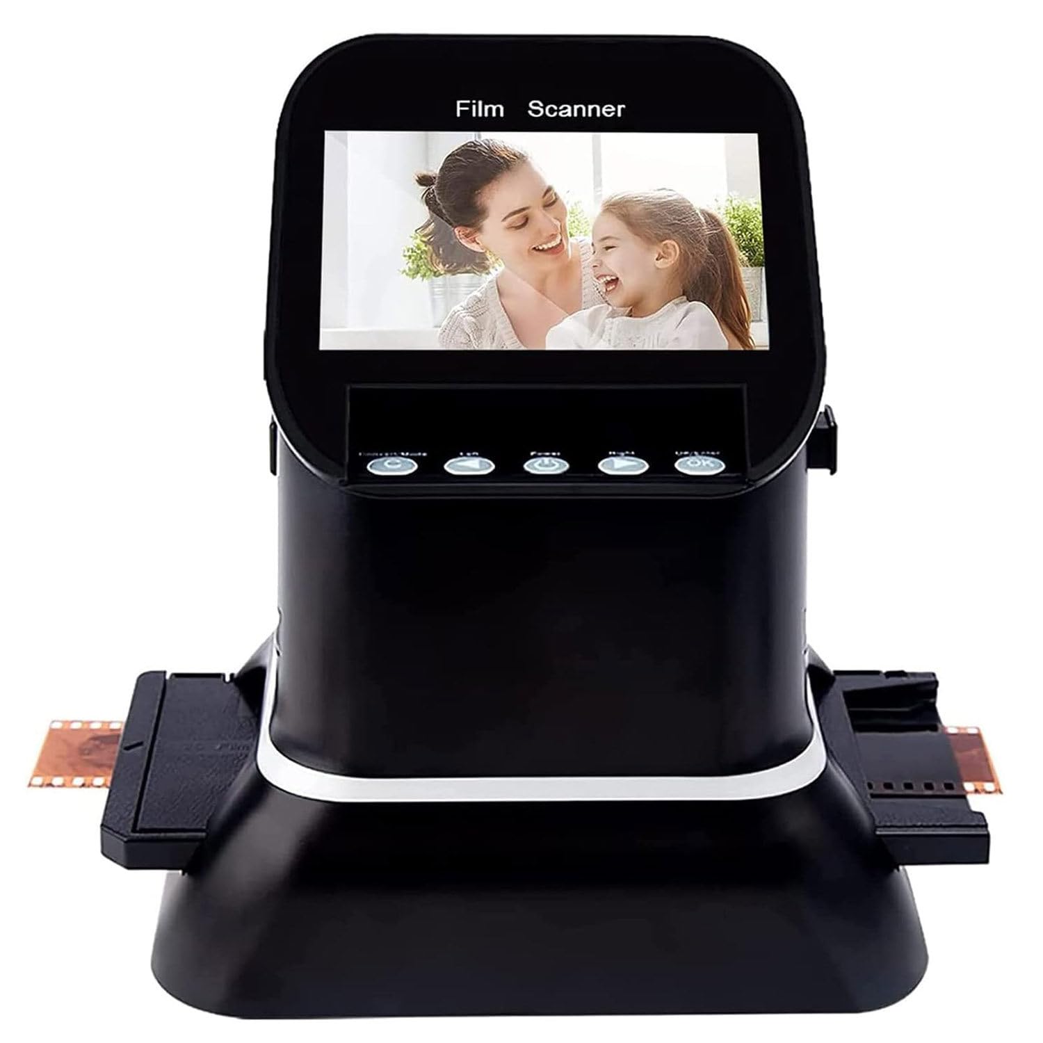 Scanner de films et diapositives numériques, 120, 126, 127, 135, visionneuse de diapositives haute résolution 22 MP, conversion de films et diapositives 35 mm en JPEG numérique, aucun ordinateur