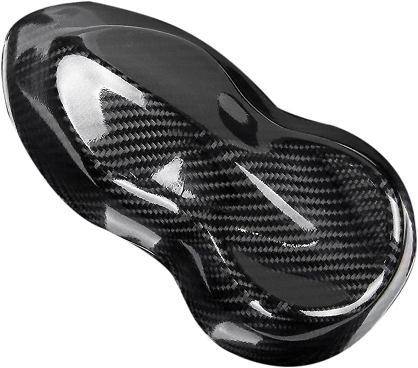 1.52 * 18m/Roll High Glossy PET Black 6D Carbon Fiber Wrapping Vinyl Film Motorcycle Tablet Stickers Decals Auto Accessories(PET 5D)