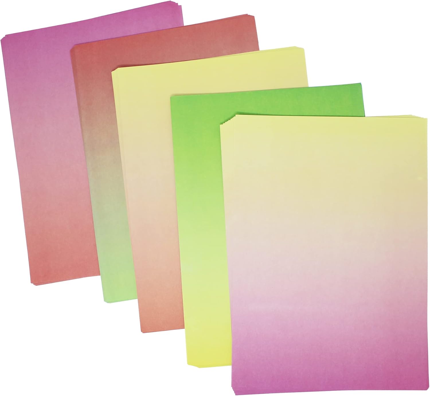 Bright Ideas Stationery Cardstock for Arts, Ideal for Schools, Office Home Crafting and Kids Scrapbooking Assorted Duotone Paper, 100 Sheets 29.7cm x 21cm 90gsm, A4 Approx. 29.5cm x 21cm