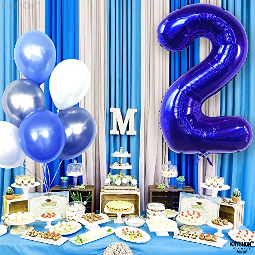 Image of KatchOn Royal Blue 2 Balloon 40 Inch