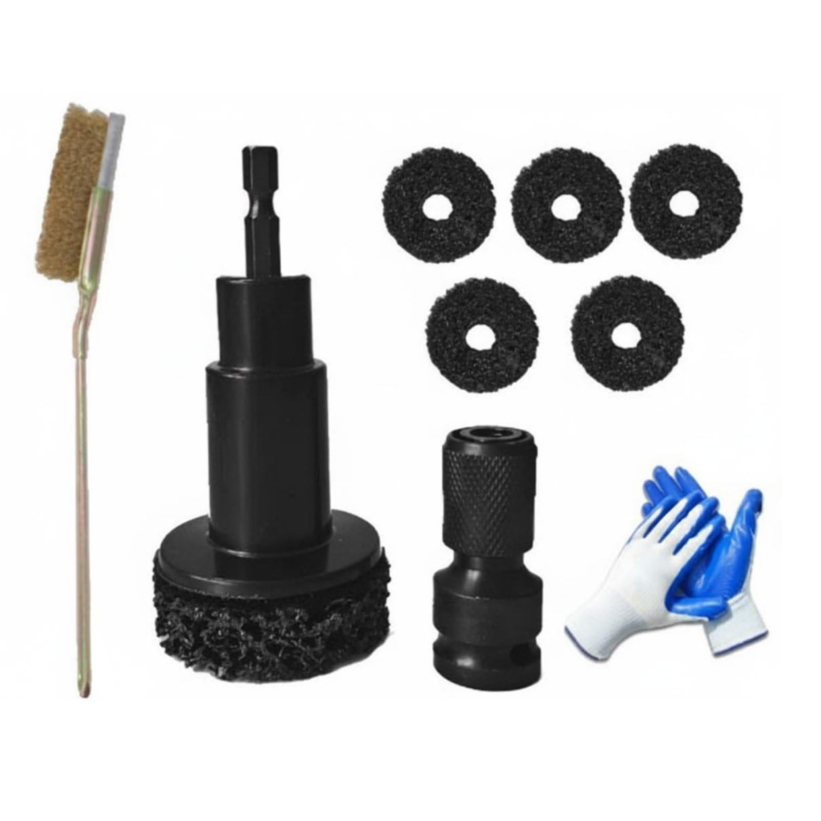 Rust Removal Brake Disc Resurfacing Tool Wear-Resistant Wheel Hub Cleaning Wide-image-45