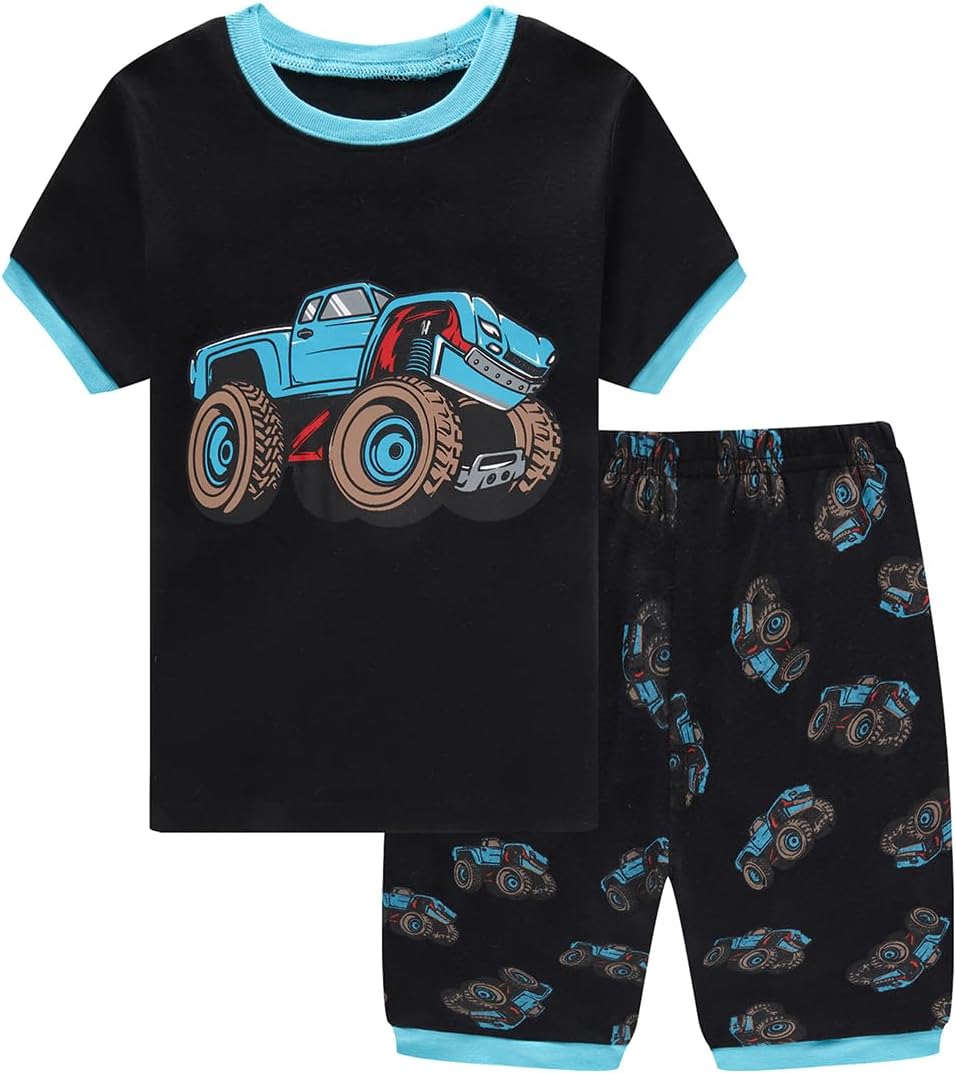 Cotton Pajamas Boys Summer Shorts Sets Toddler Boys Pjs Kids Sleepwear 18Months-12Years - Image 3