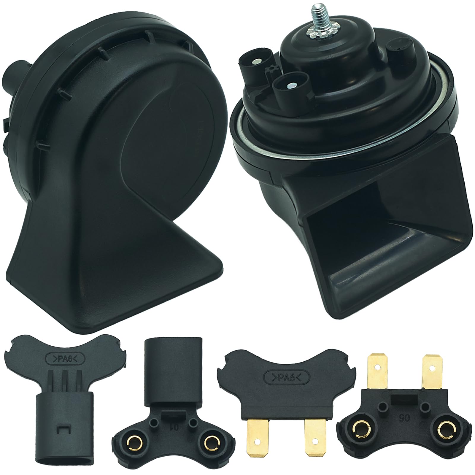 NEOGET Dual-Tone Car Horn Kit Compatible with Mercedes-Benz Vehicles